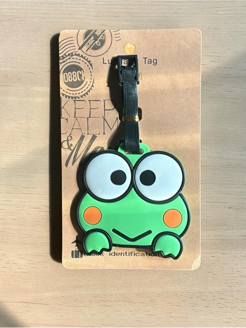 Green Kerropi Luggage Tag